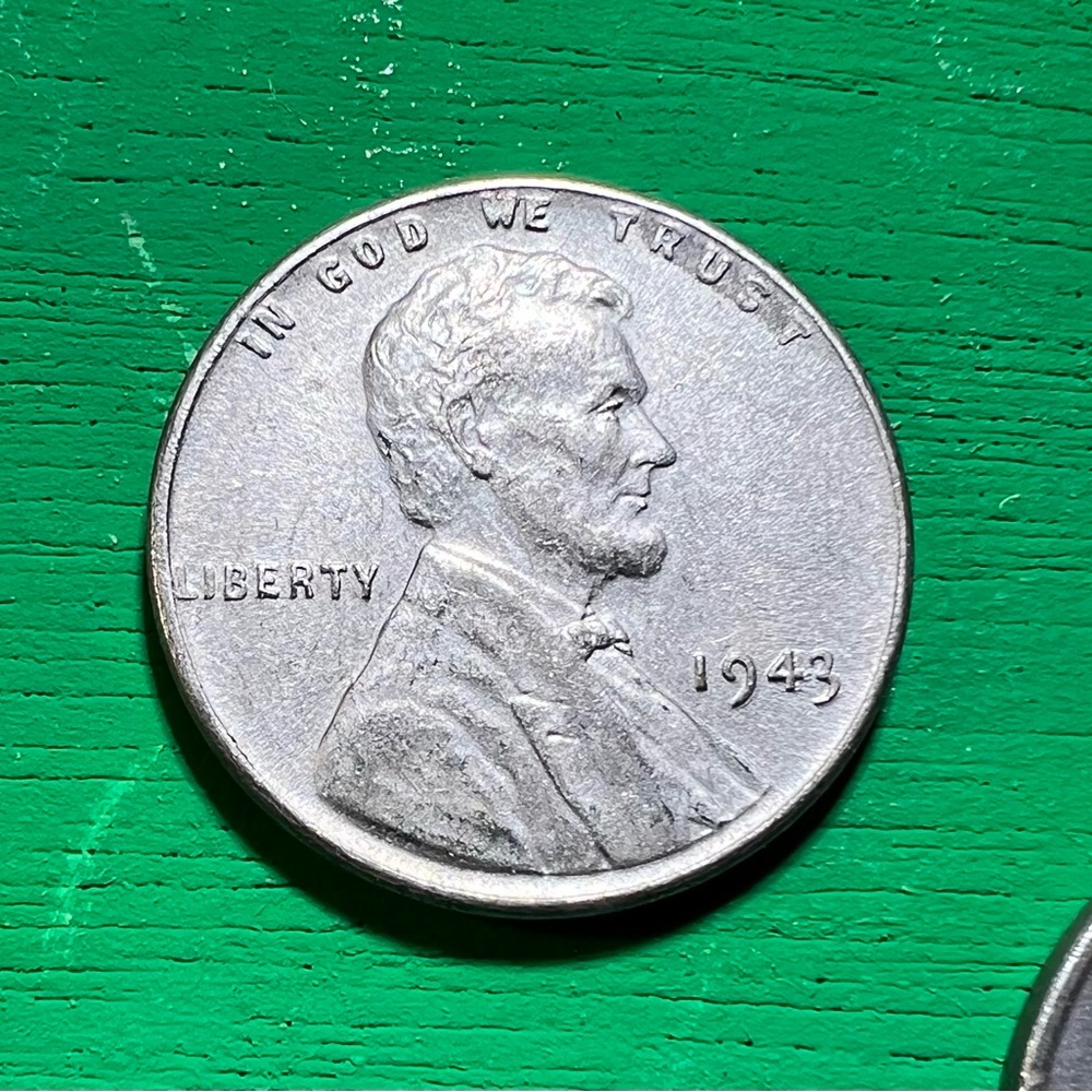 ⚫️ Vintage - All 3 Mints - 1943 Steel Pennies - War Time Wheaties - Collectible - Picture 3 of 16